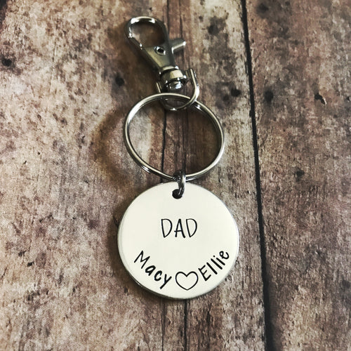 Dad Keychain