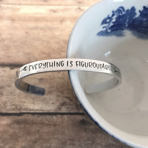 "Everything is figureoutable" cuff
