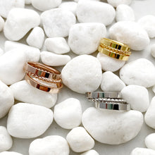 Load image into Gallery viewer, Gold Stainless Spacer Rings