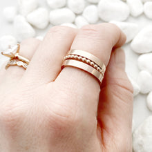 Load image into Gallery viewer, Rose Gold Stainless Stacking Rings